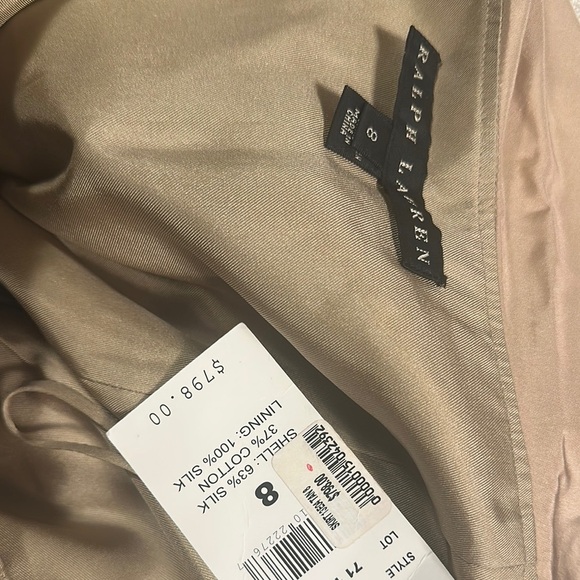 Ralph Lauren Silk Tan Layered Skirt​ - Picture 3 of 3